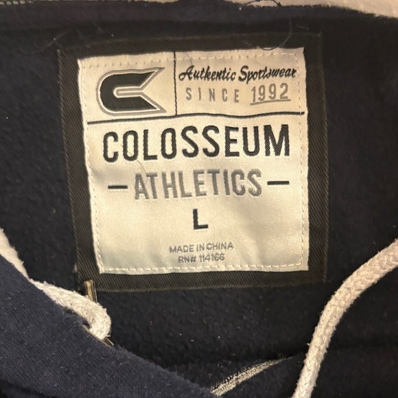 Kids Navy Hoodie with Jackson State University Logo JSU - Picture 2 of 4